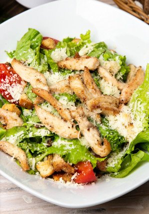 kylling kebab salat